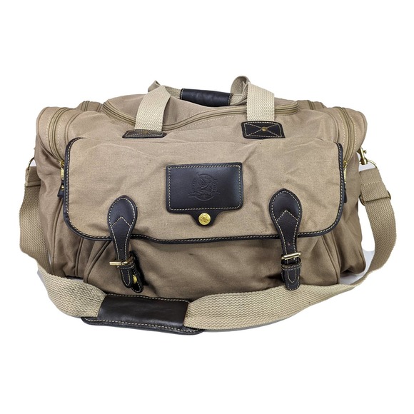 Eddie Bauer Bags Vintage Eddie Bauer Ford Duffle Bag 2 Khaki Tan